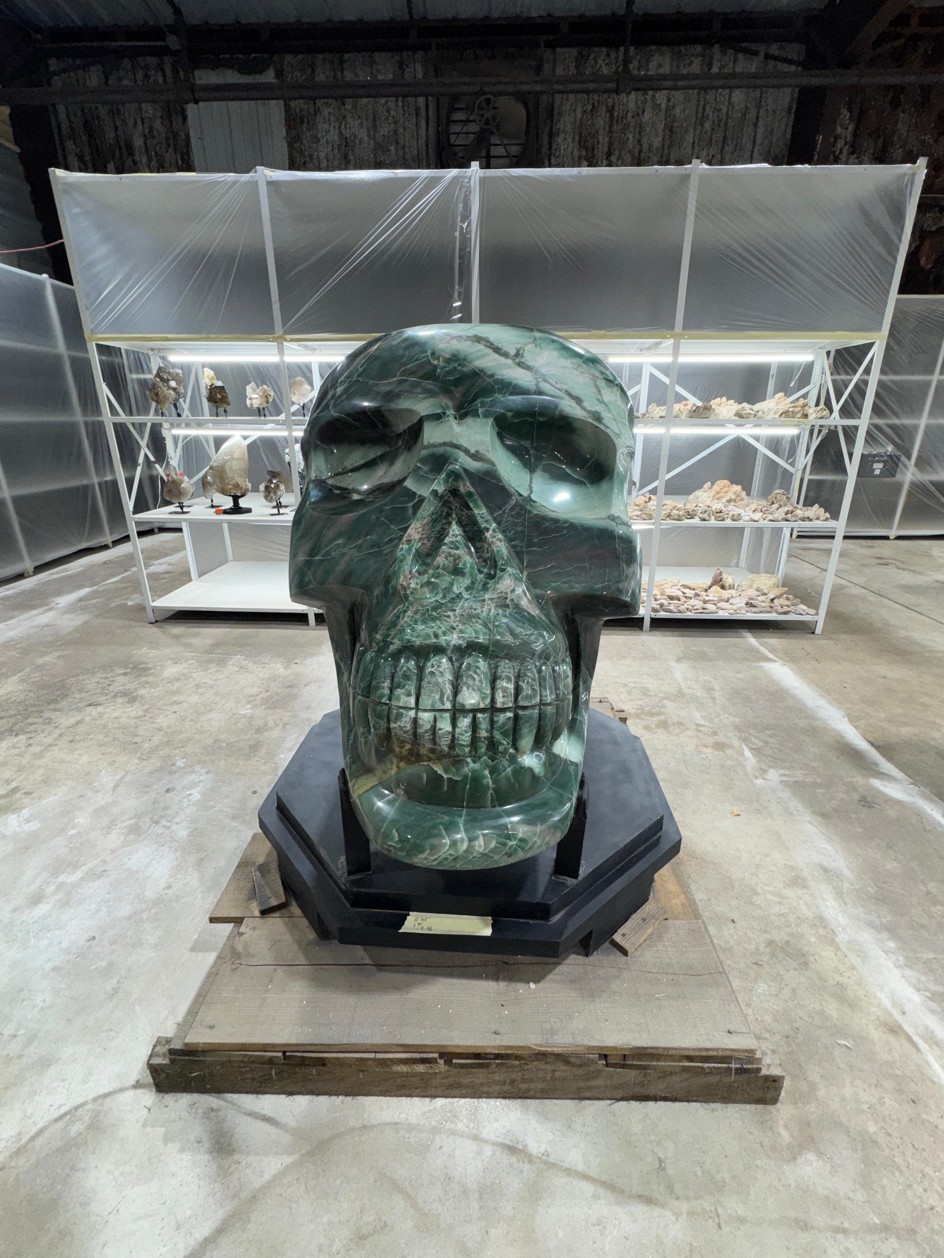Large Crystal Skull (Contact for price)