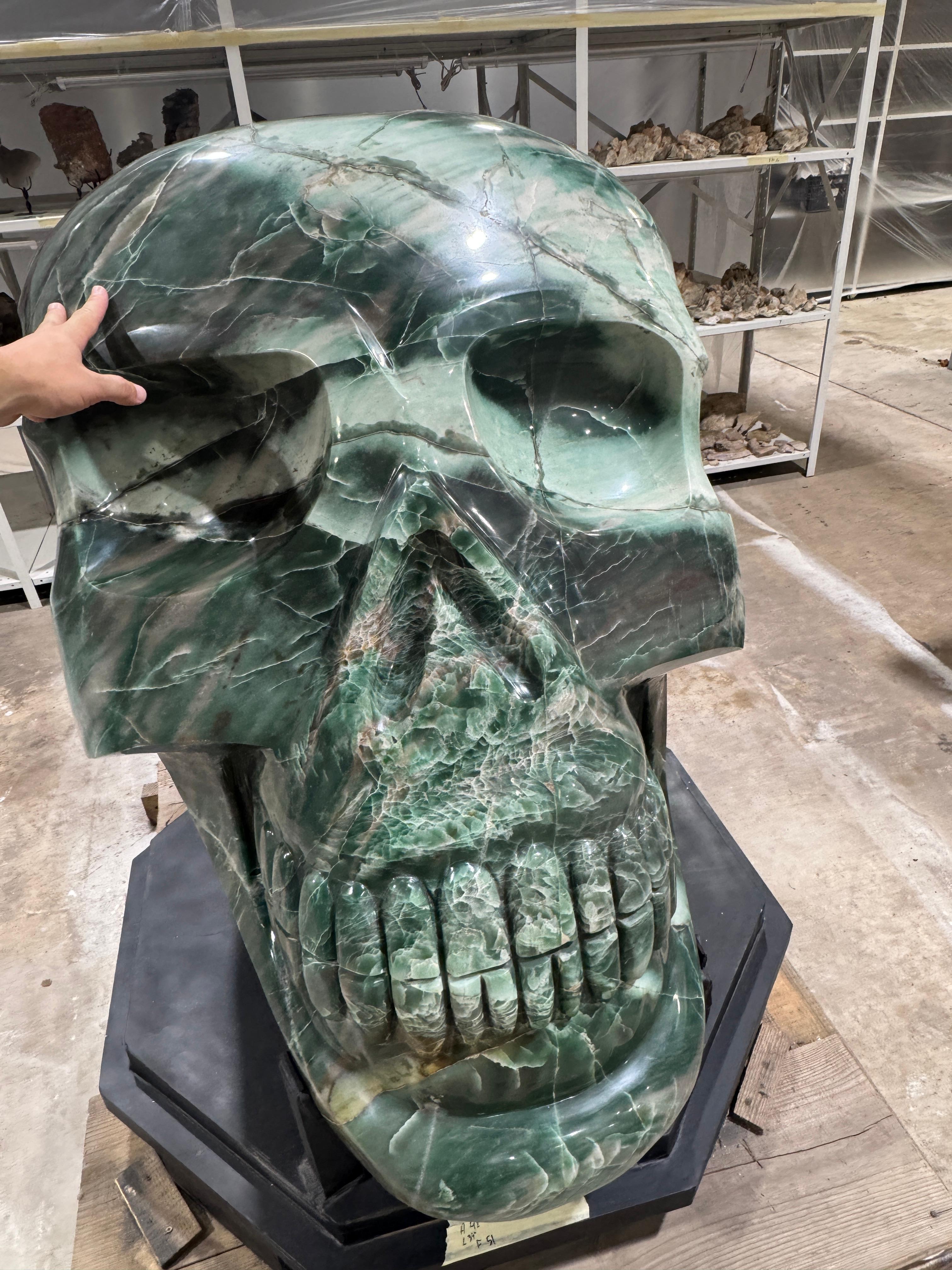 Large Crystal Skull (Contact for price)
