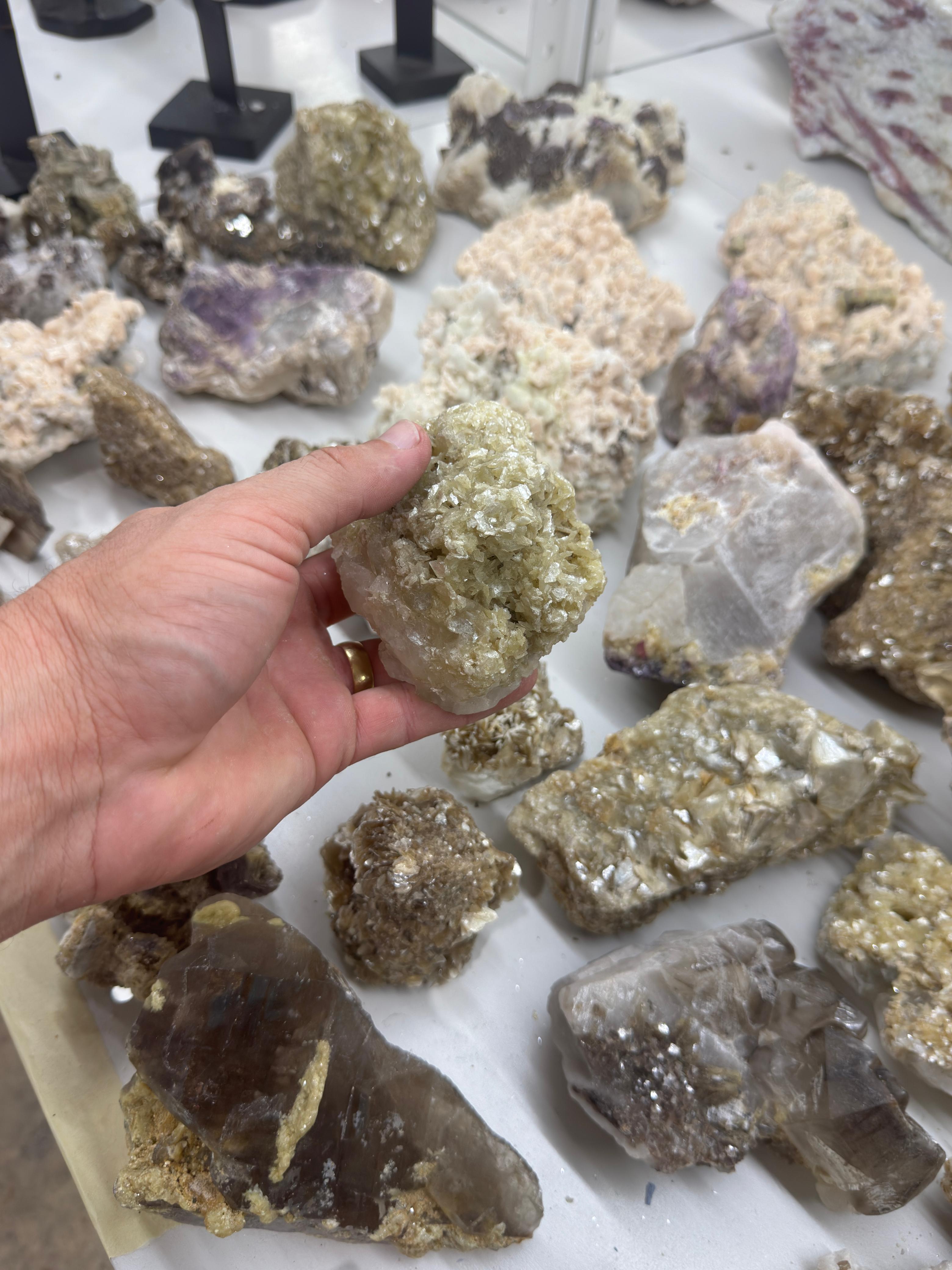 Yellow Lepidolite