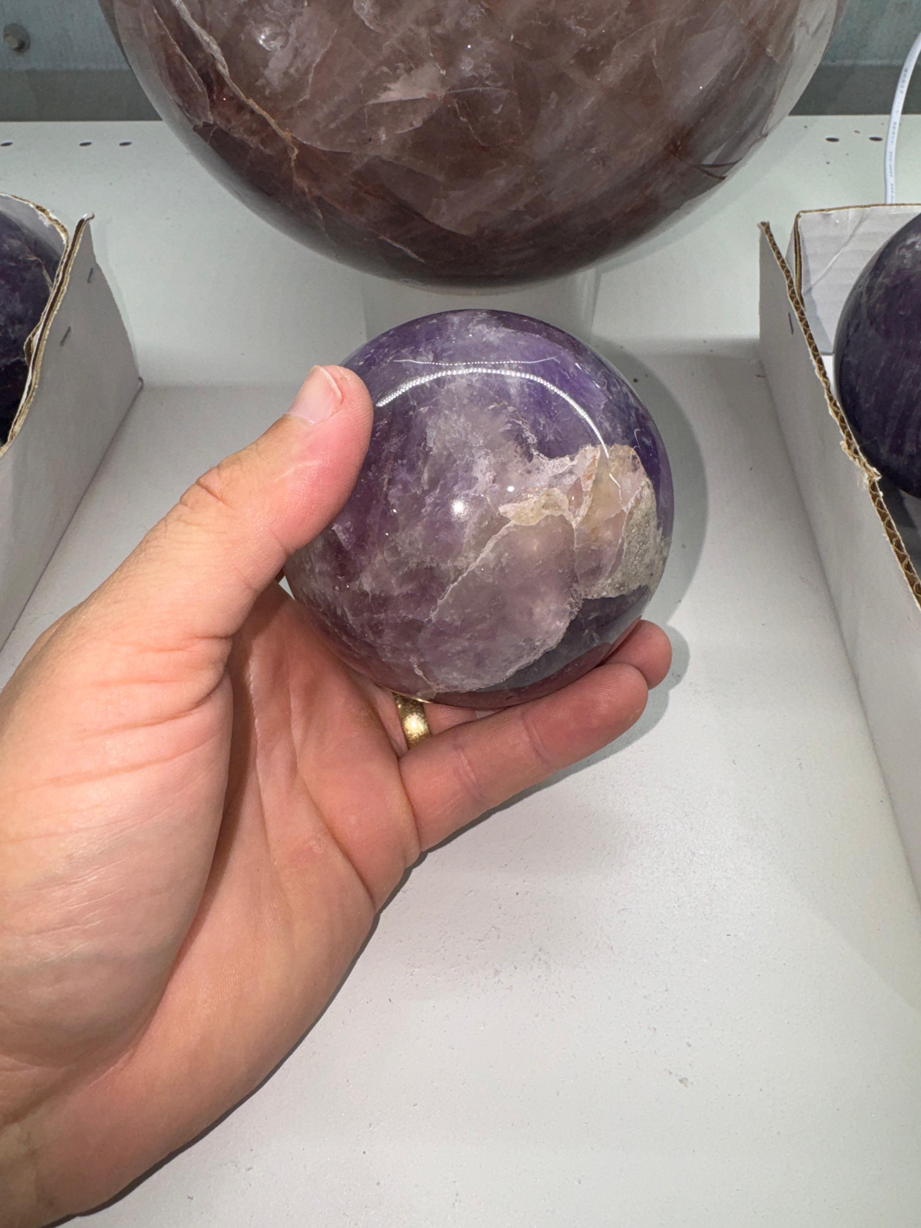 Mixed Crystal Spheres