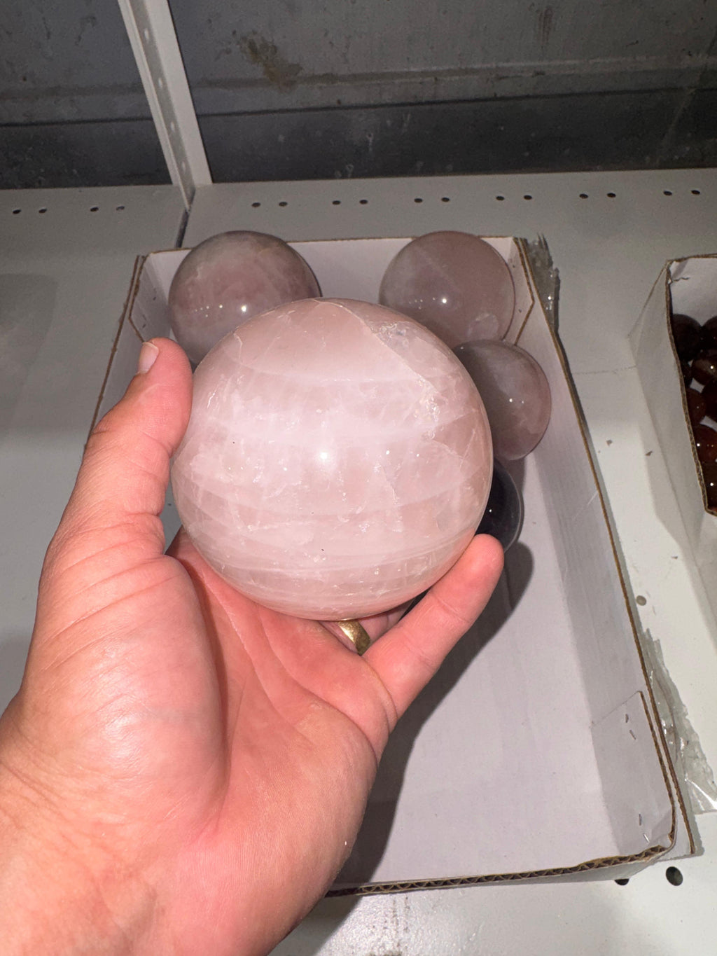 Mixed Crystal Spheres