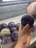 Mixed Crystal Spheres