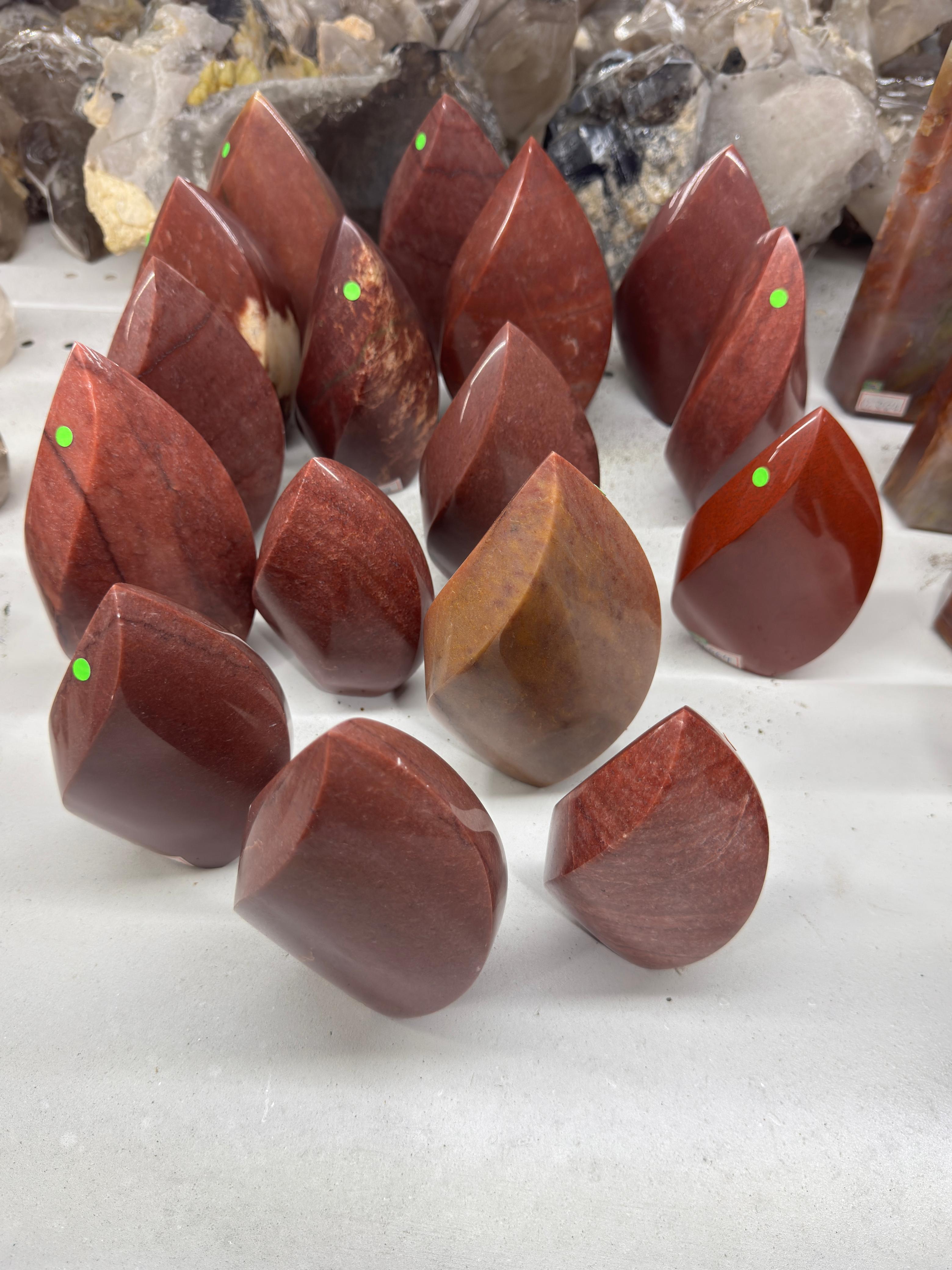 Red Jasper Flames