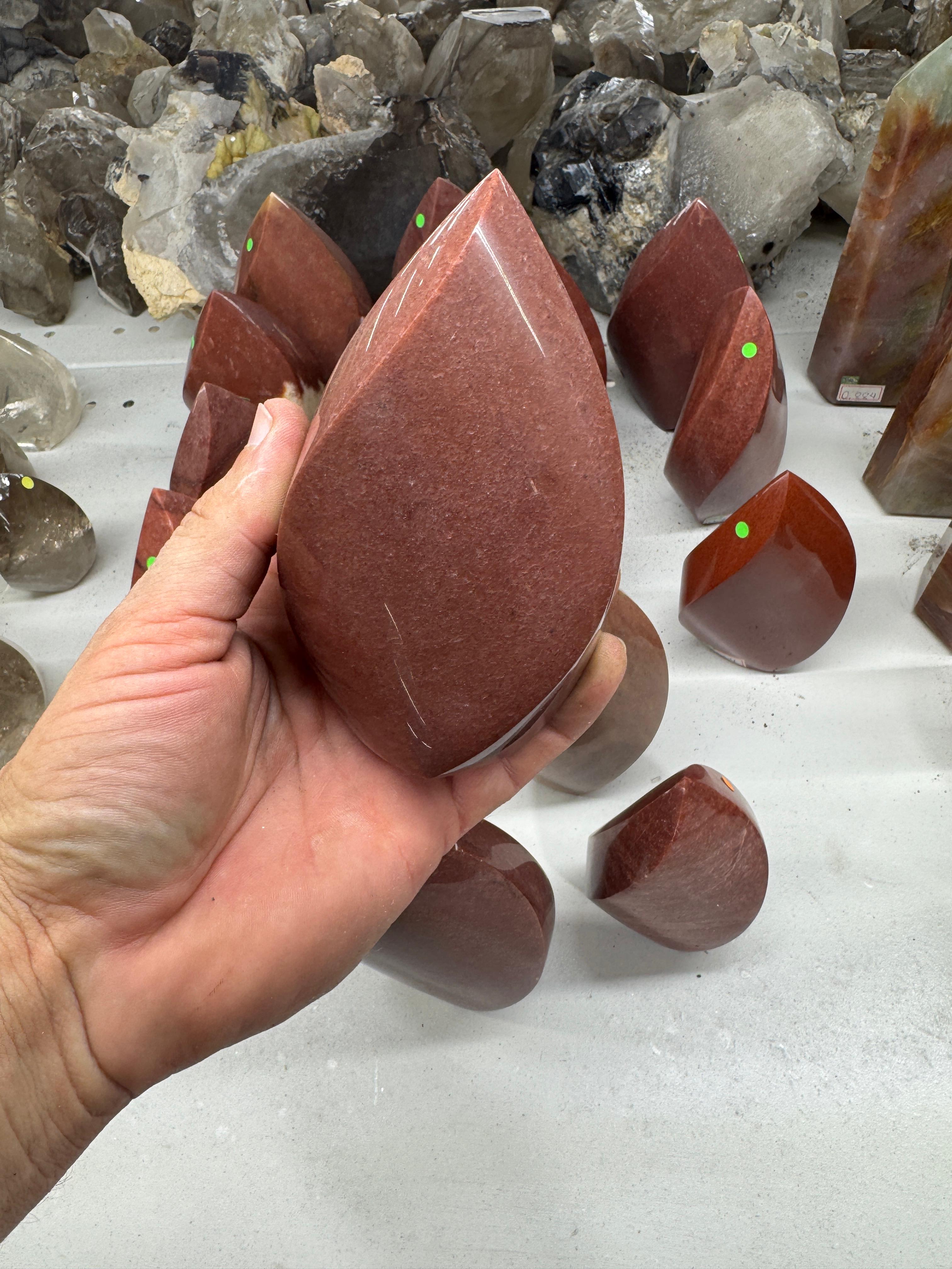 Red Jasper Flames