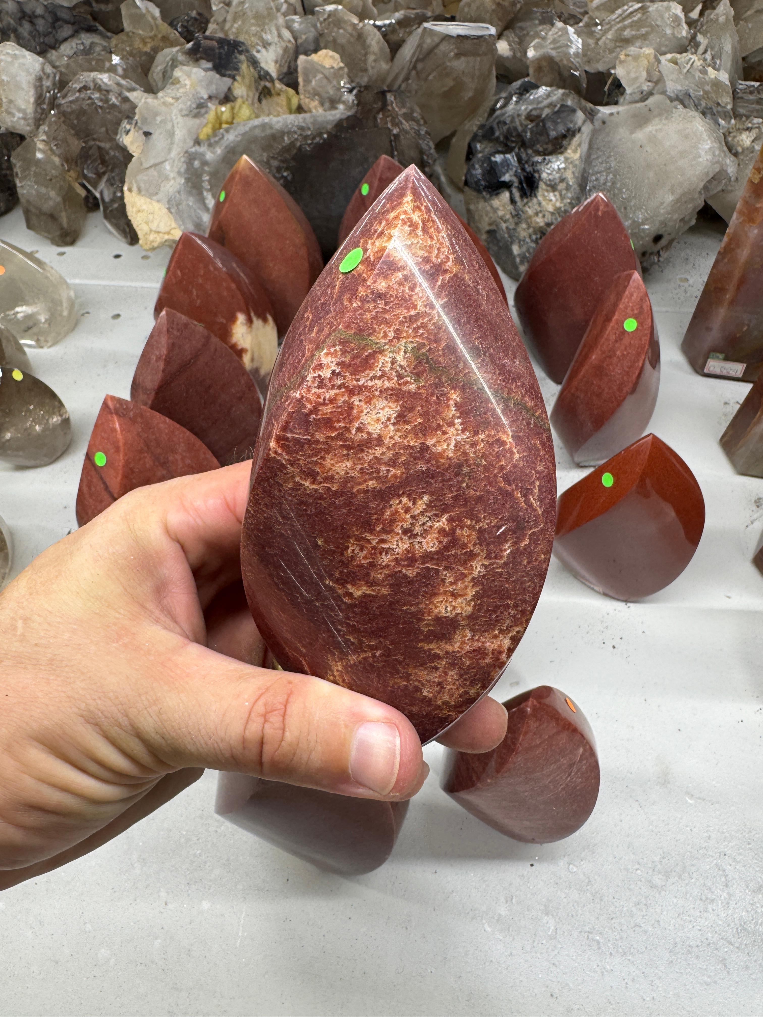 Red Jasper Flames