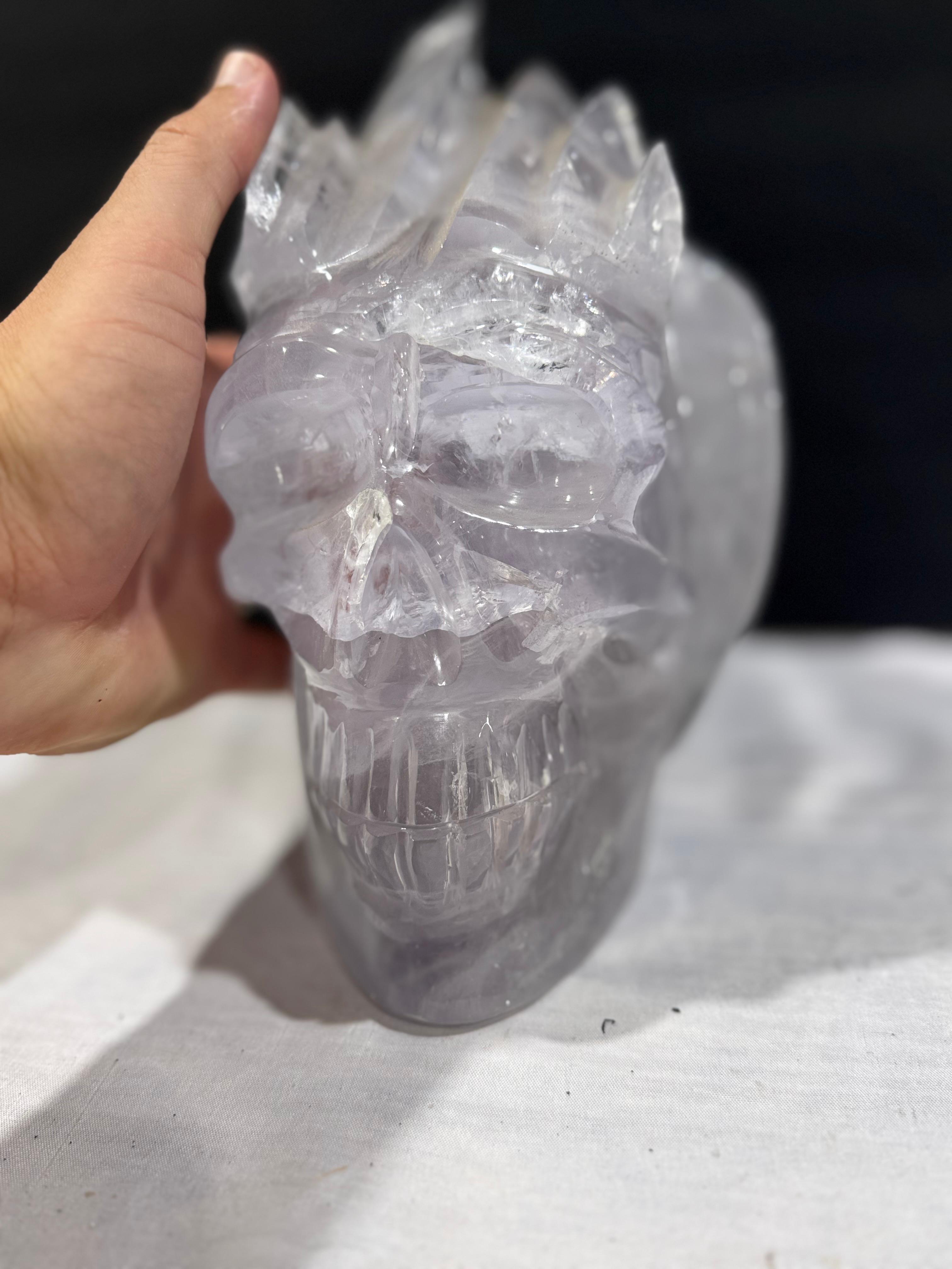 Large Crystal Skull (Contact for price)