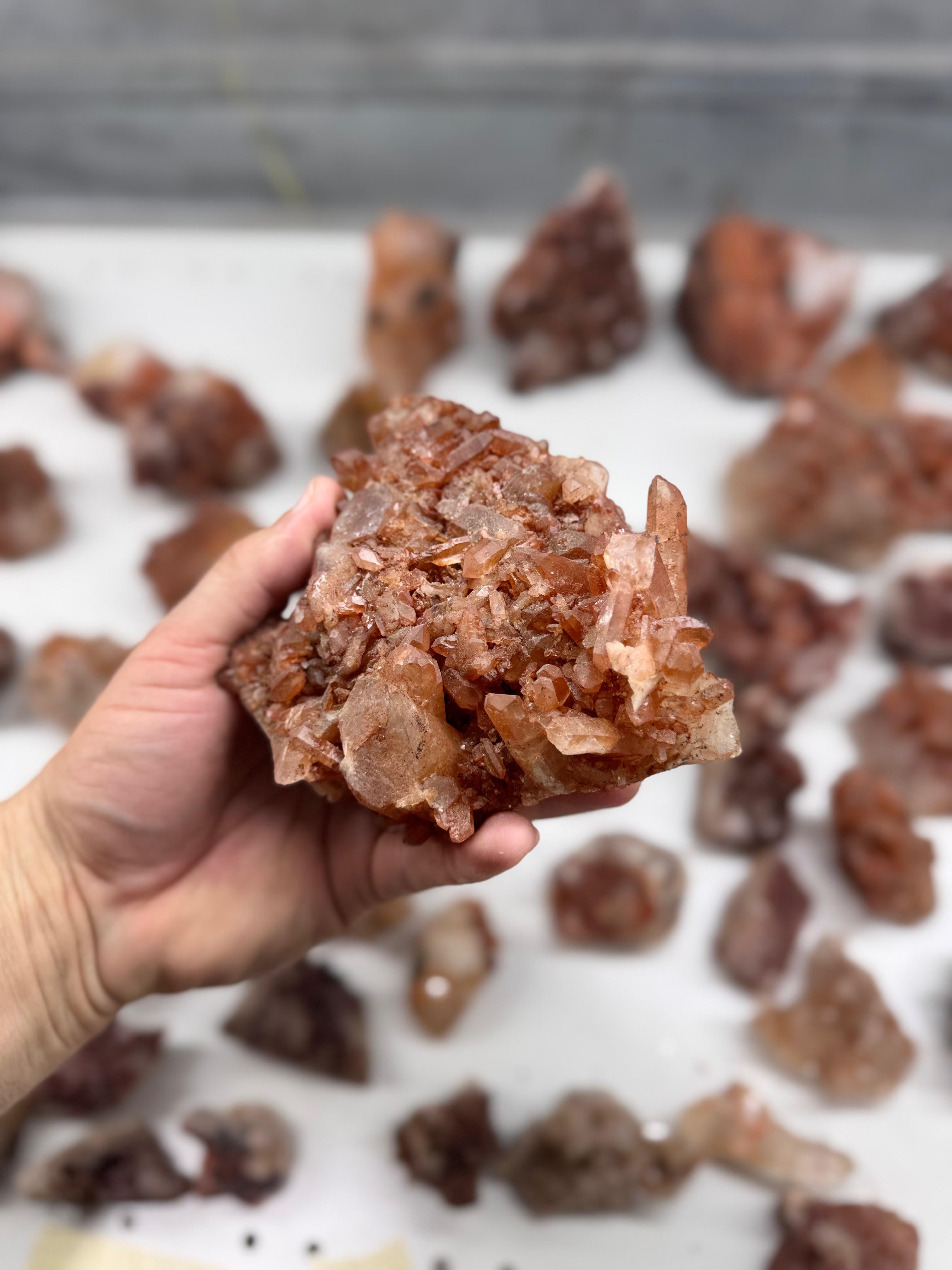 Tangerine quartz