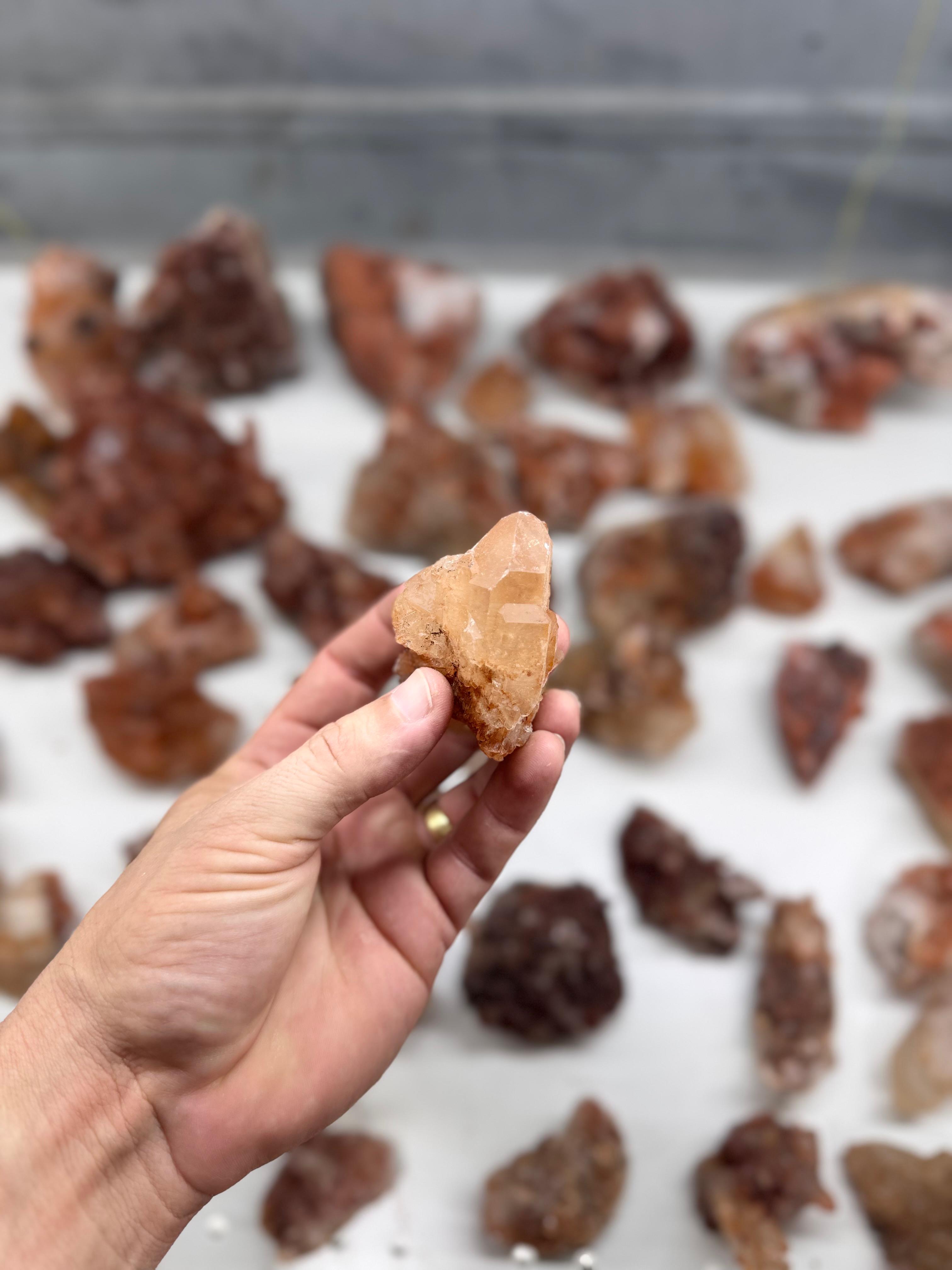 Tangerine quartz