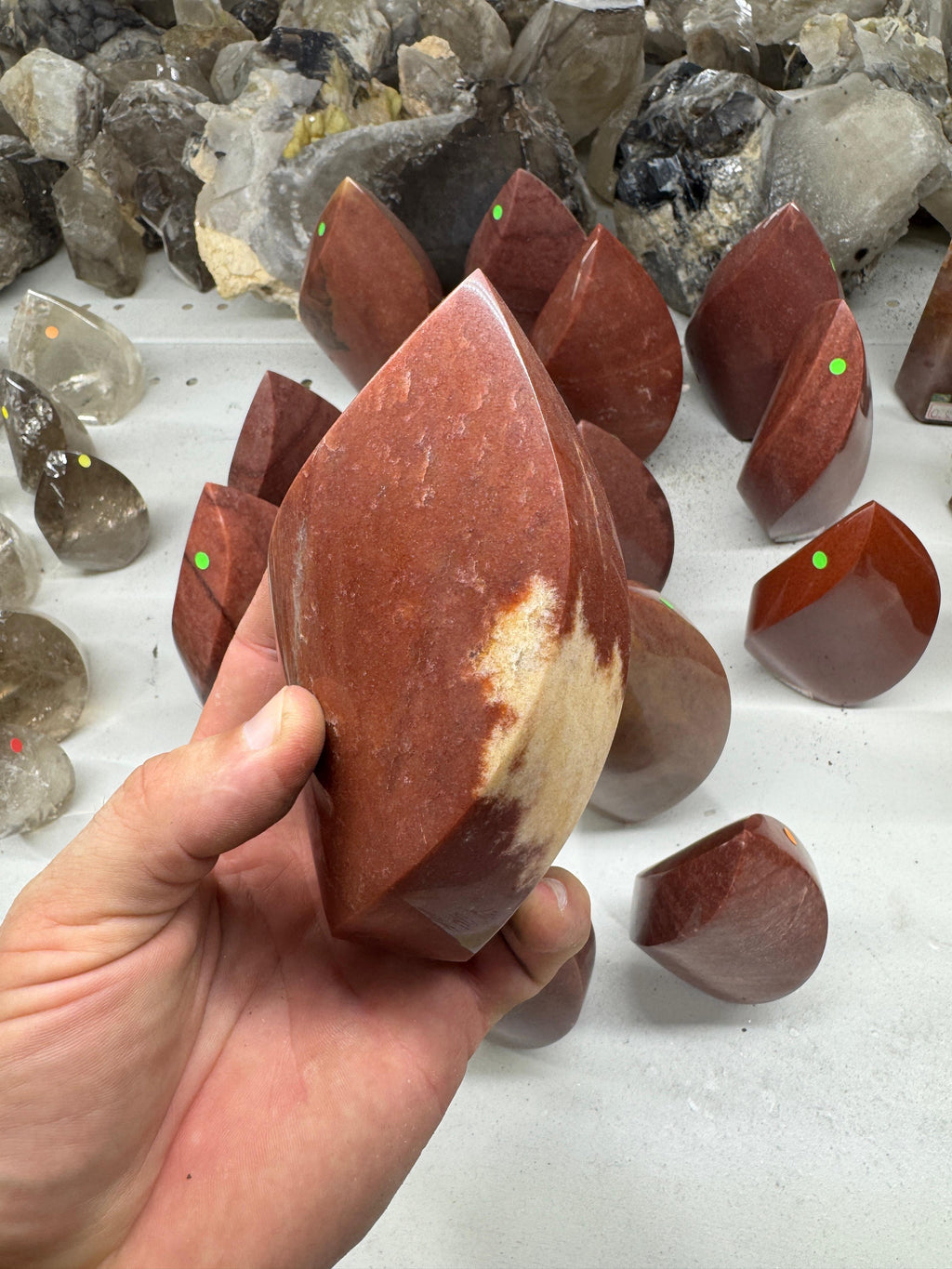 Red Jasper Flames