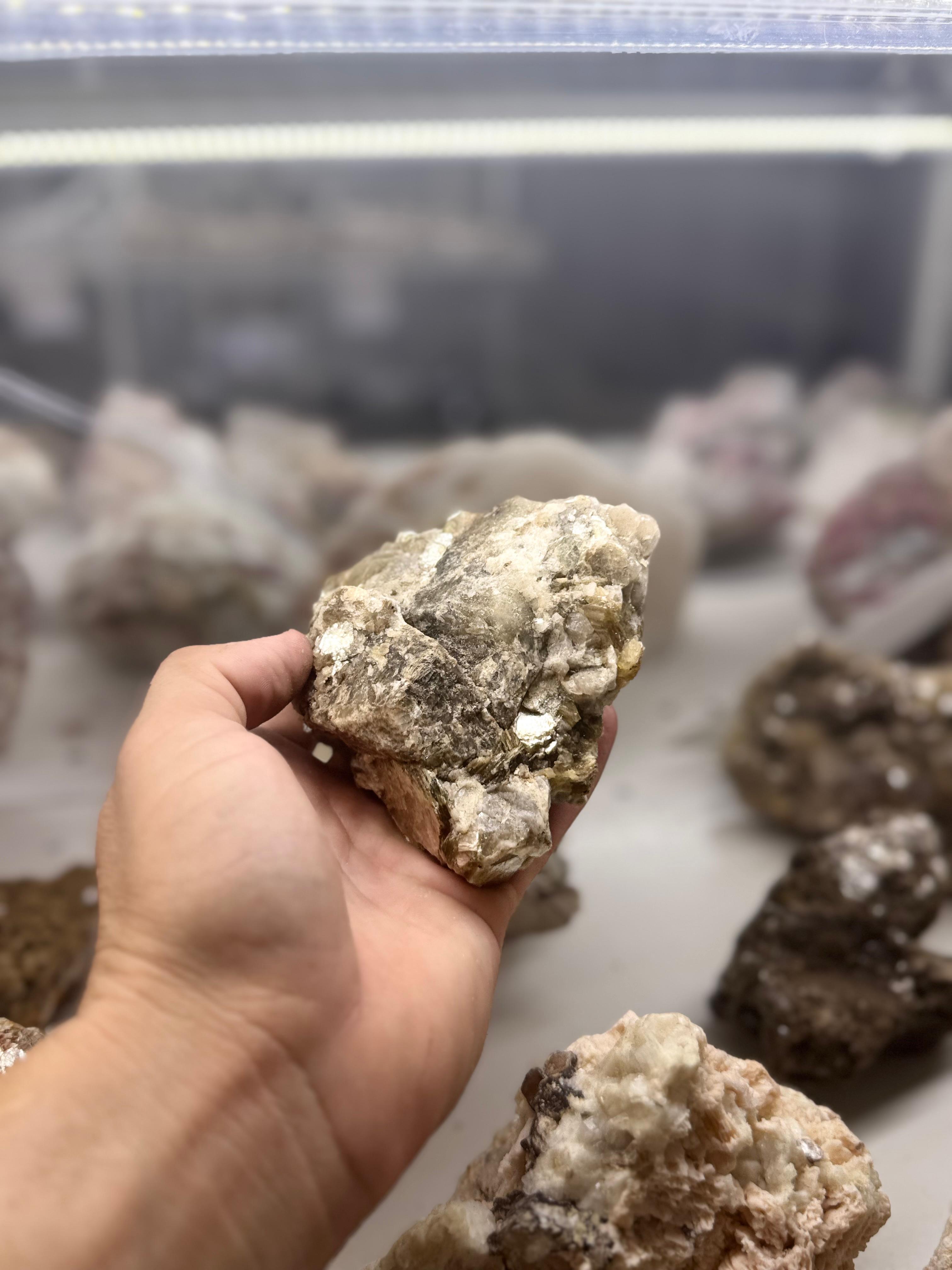 Yellow Lepidolite