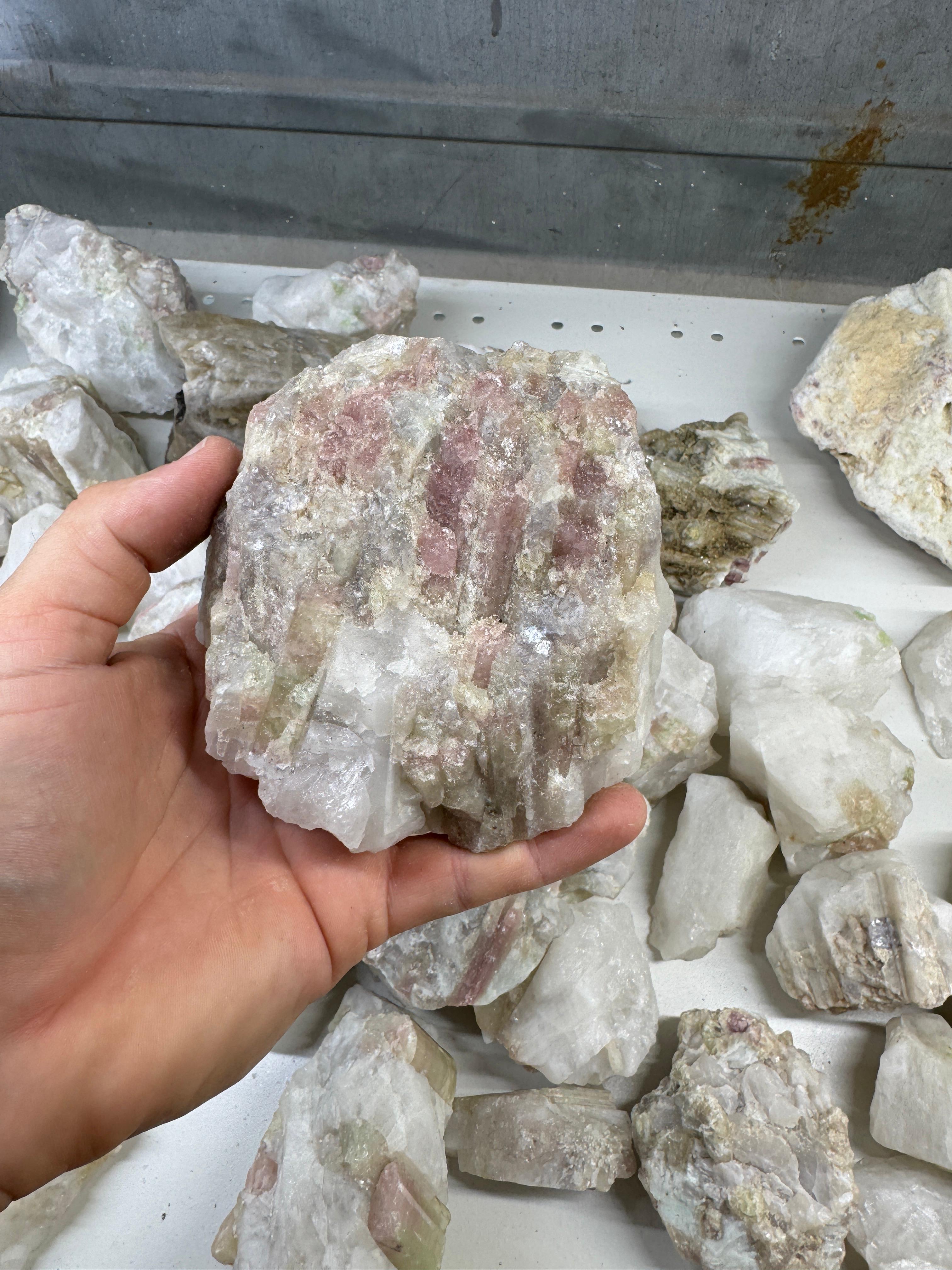 Pink and Bicolor Tourmaline