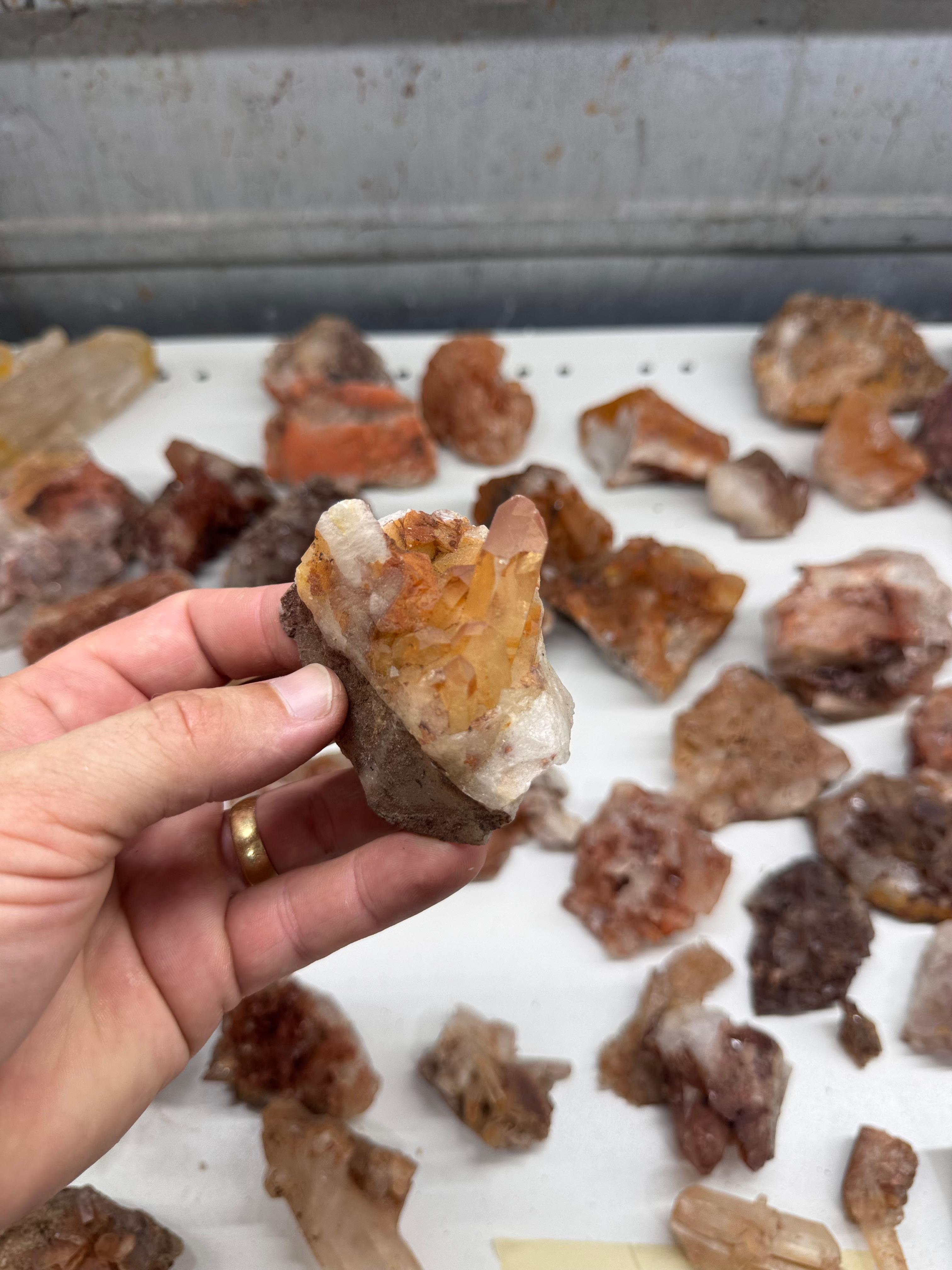 Tangerine quartz
