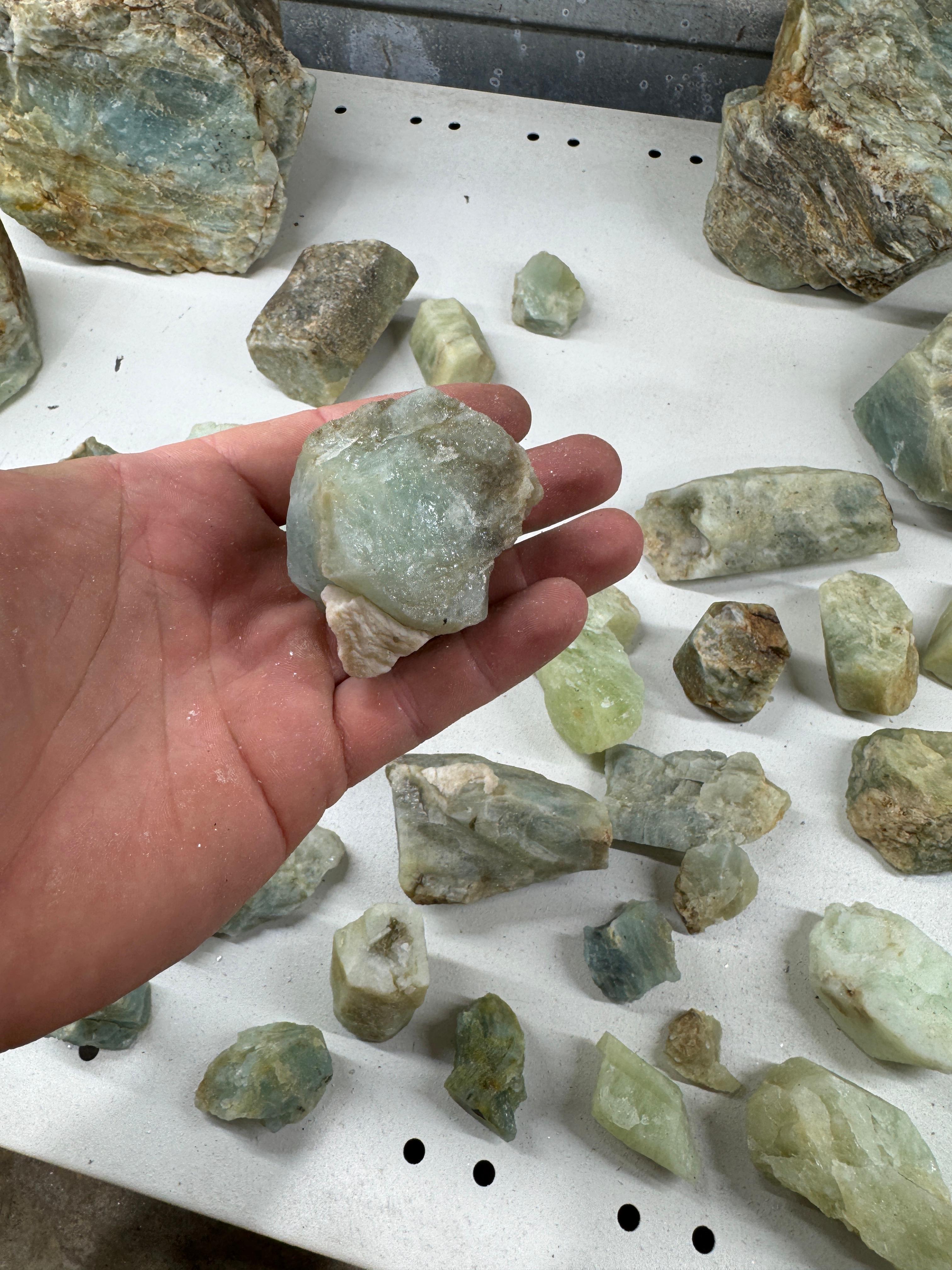Rough Aquamarine