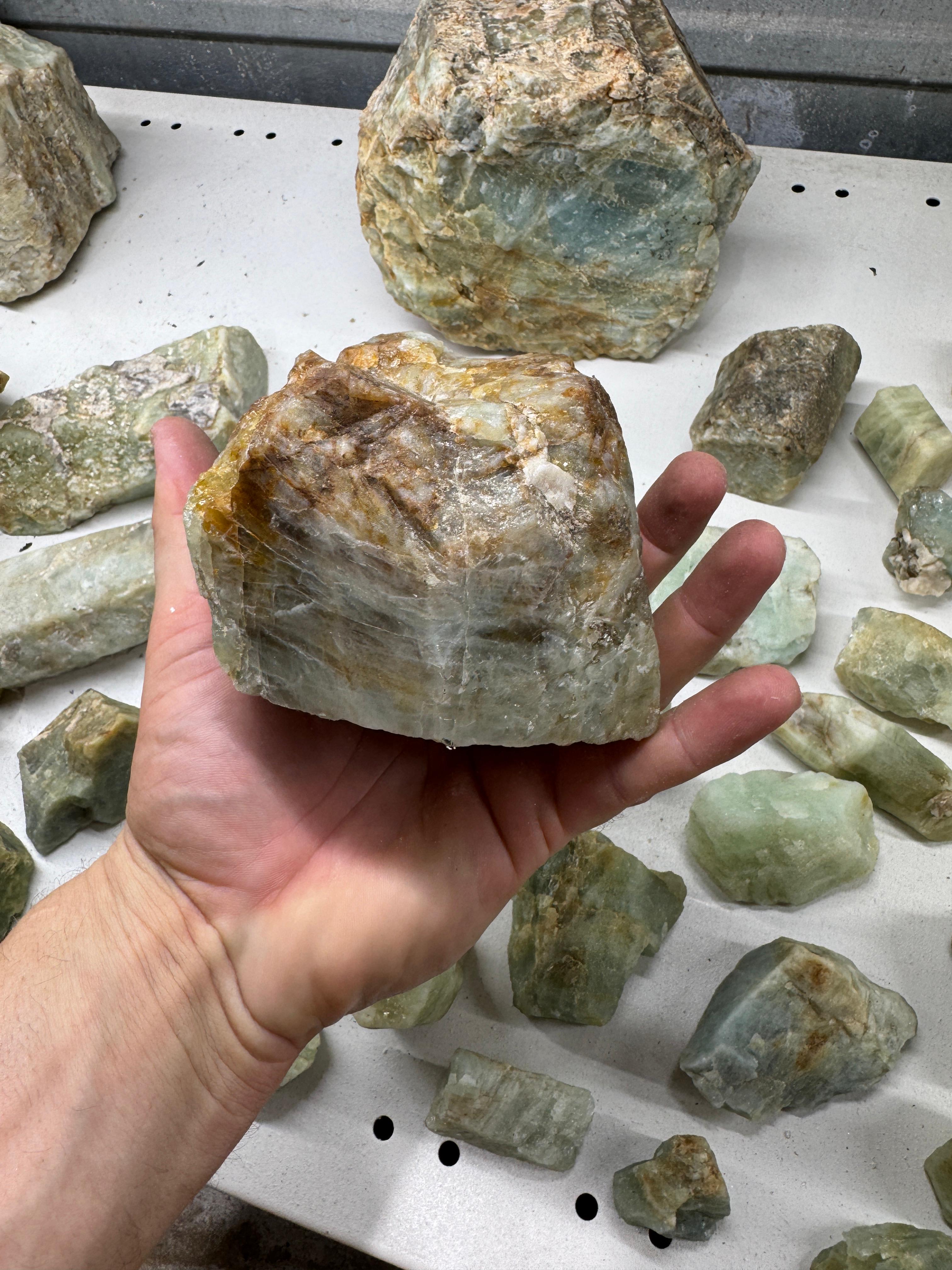 Rough Aquamarine