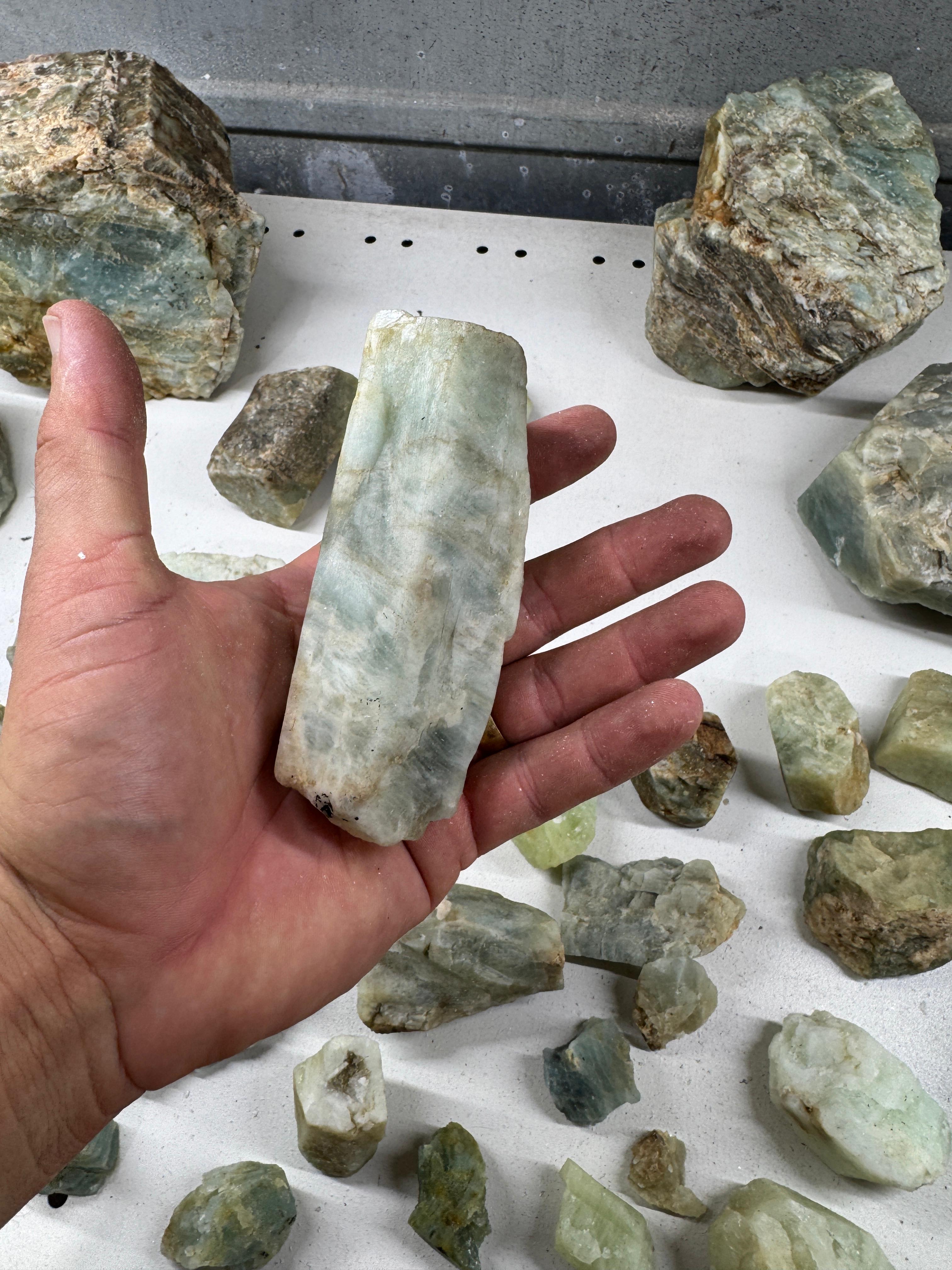 Rough Aquamarine