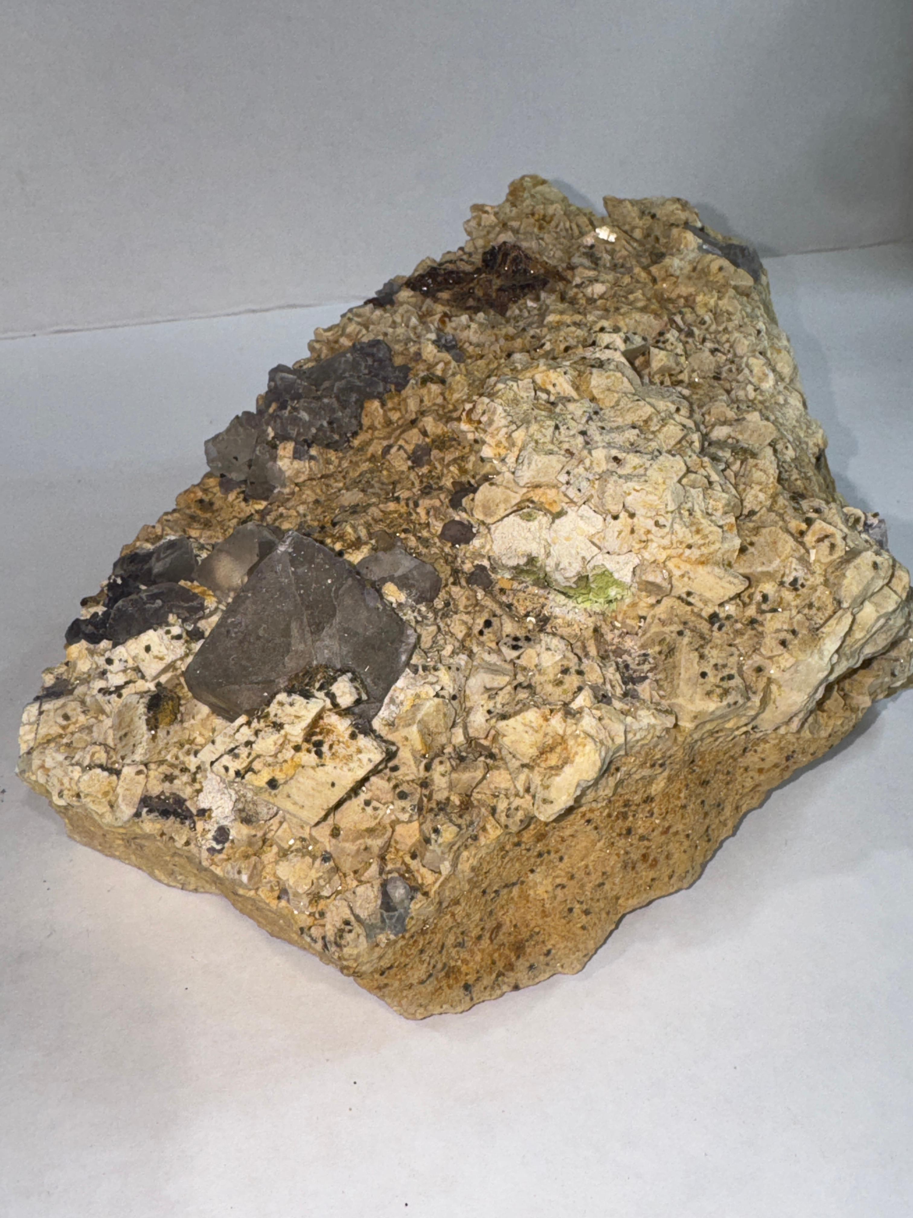 Fluorite on Matrix