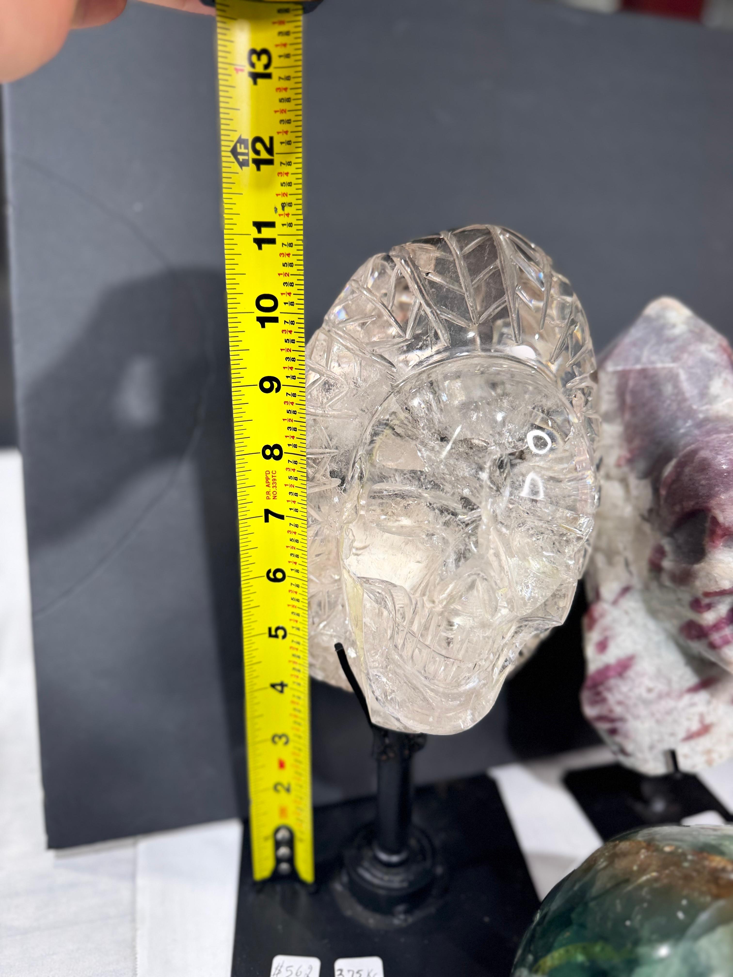 Median Mixed Crystal Skulls-Huge selection in Stock (Click here)