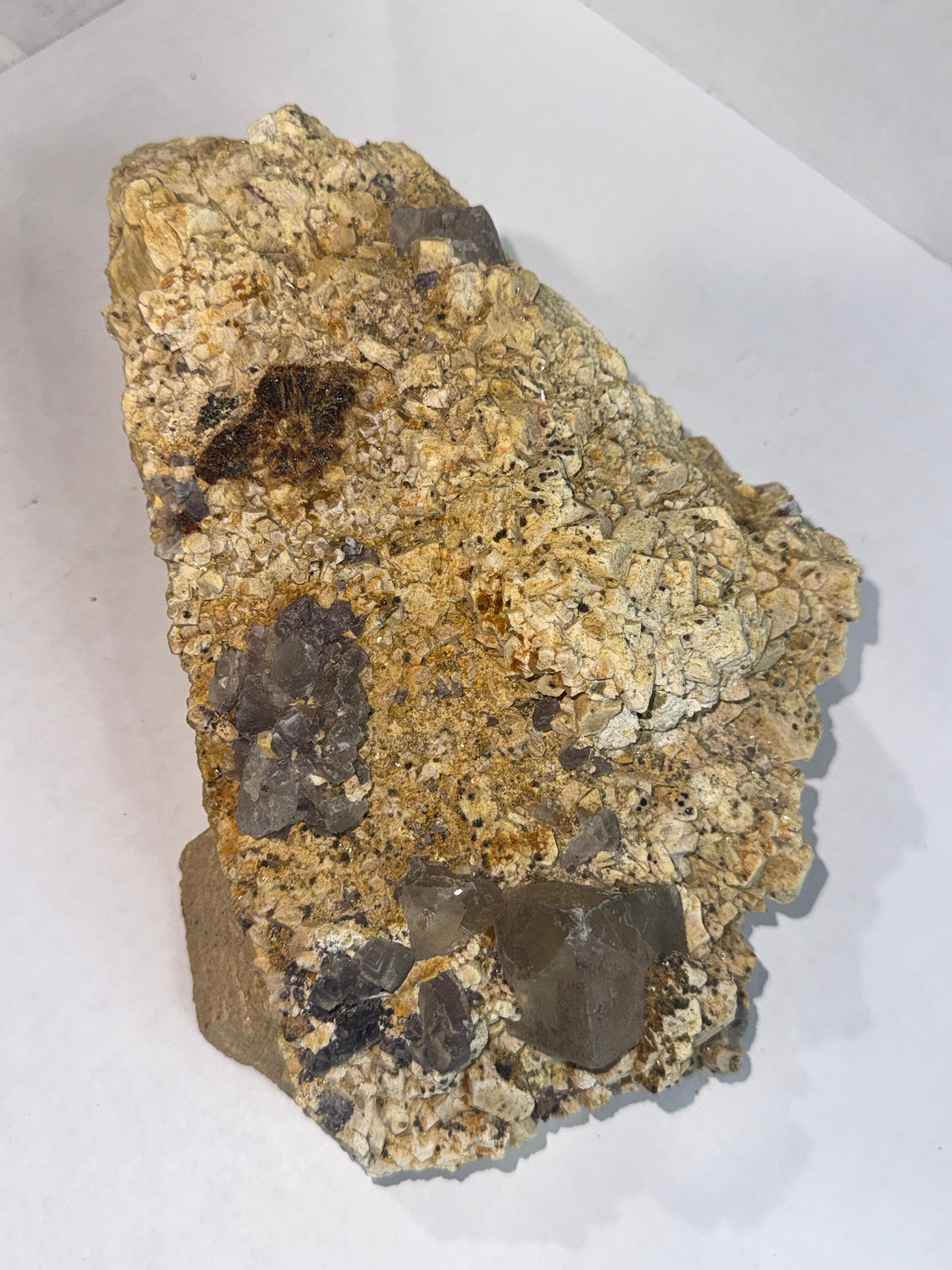 Fluorite on Matrix