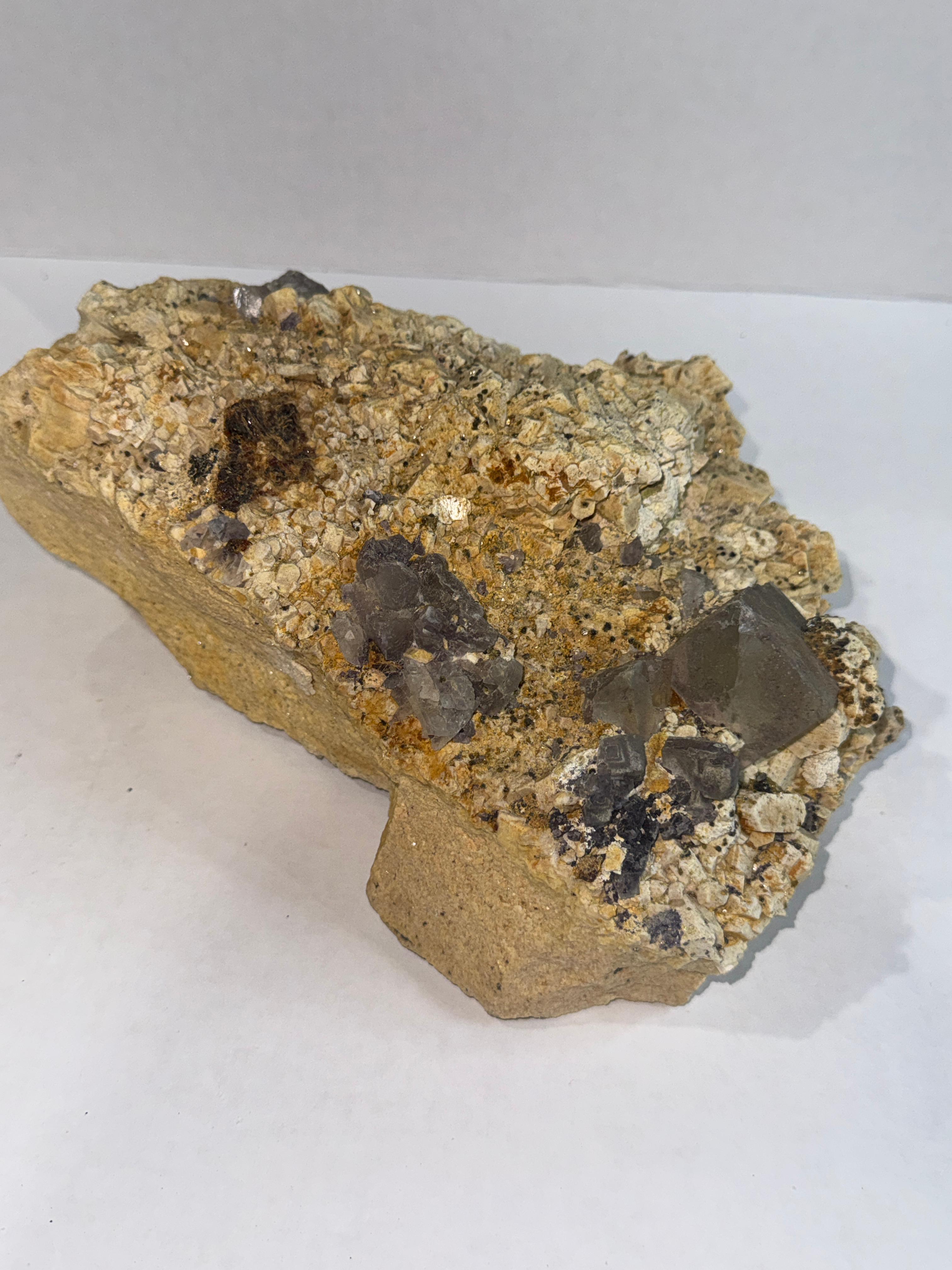 Fluorite on Matrix