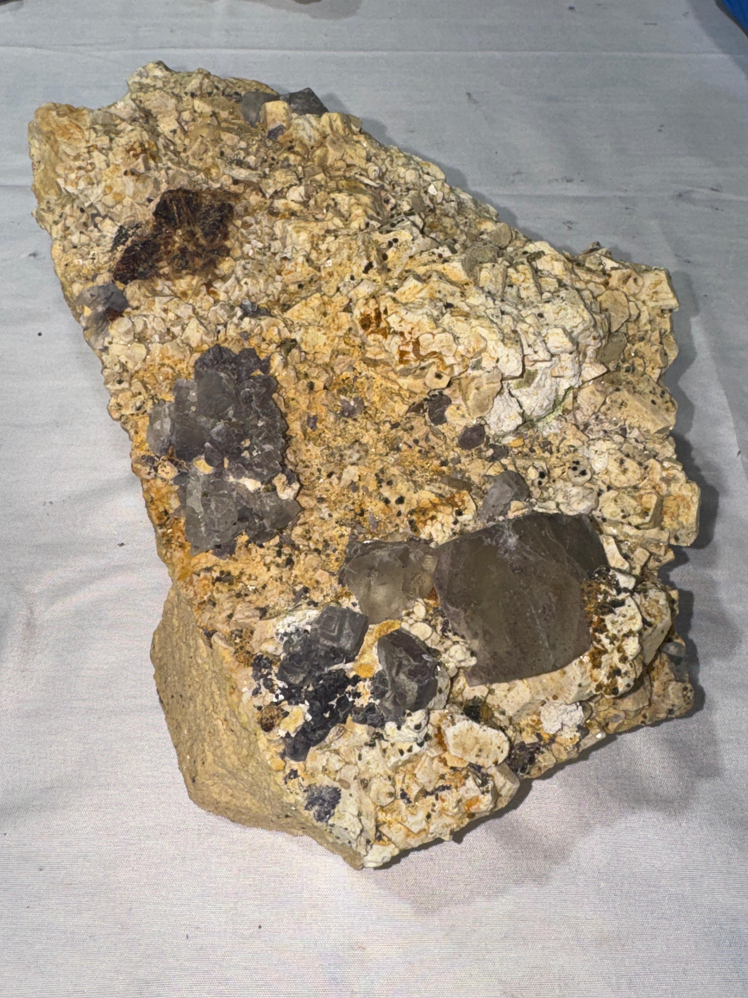 Fluorite on Matrix