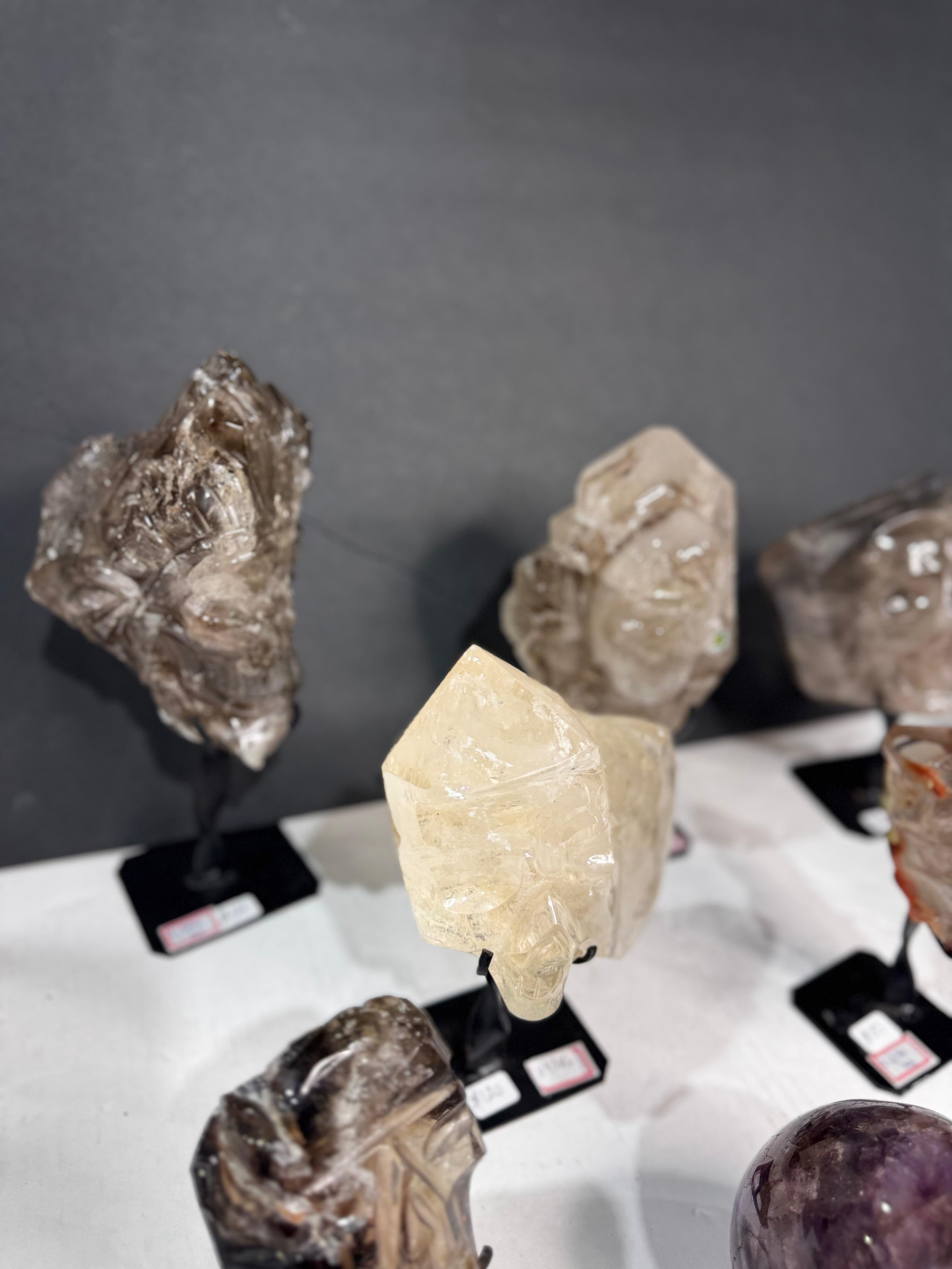 Small Mixed Crystal Skulls-Huge selection in Stock (Click here)