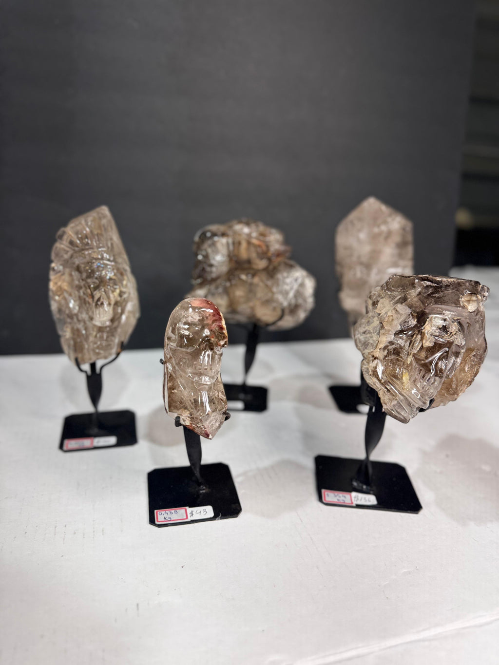 Small Mixed Crystal Skulls-Huge selection in Stock (Click here)